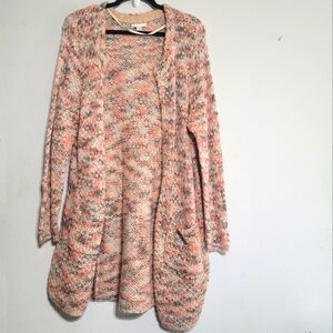 Cozy Multicolor Knit‎ Women's Sweater 14 16